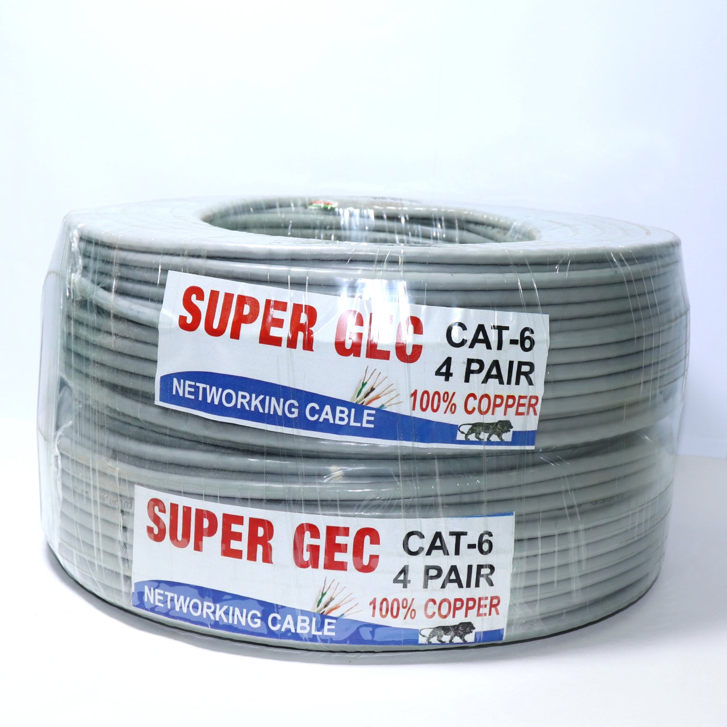 Cat-6 Networking Cable Copper (305 MTR) – Grey